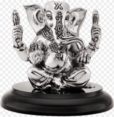 silver ganesha idol - silver ganesh idol PNG images with alpha transparency wide selection PNG transparent with Clear Background ID efb831b9