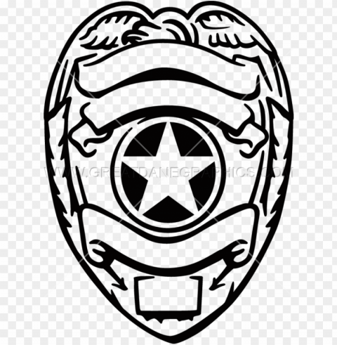 silver police badge - police badge svg free PNG with clear transparency