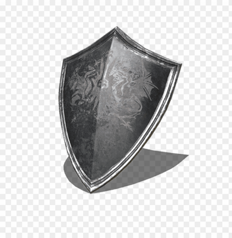 Silver Shield PNG Images For Advertising