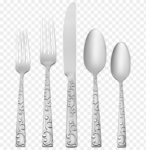 silverware PNG for social media