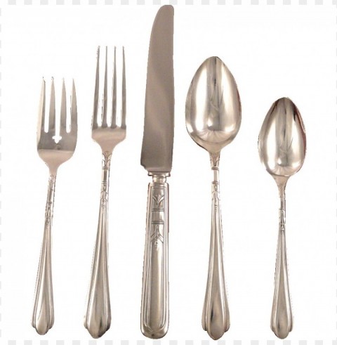 Silverware PNG For T-shirt Designs