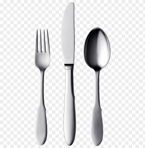 silverware PNG Graphic with Clear Isolation