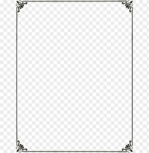 simple line borders High-resolution transparent PNG images