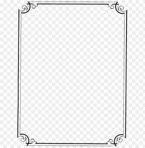 simple line borders High-resolution transparent PNG images comprehensive assortment PNG transparent with Clear Background ID 43d57f88