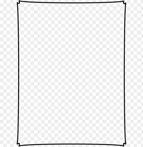 simple line borders PNG clipart with transparent background