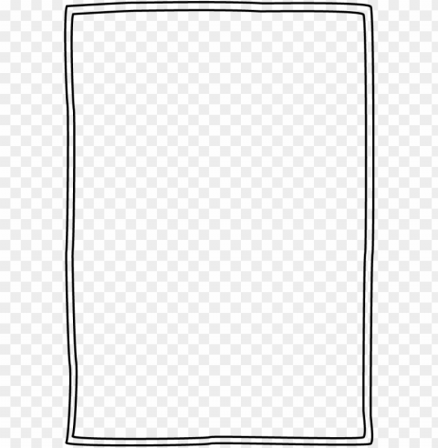 simple line borders PNG design elements