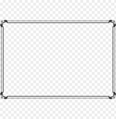 simple line borders PNG files with alpha channel assortment
