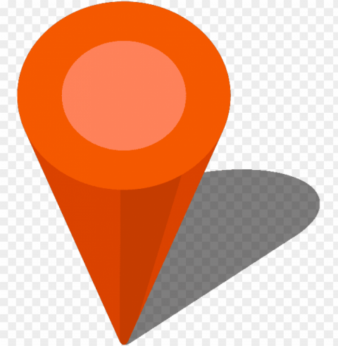 simple location map pin icon3 orange vector data - location map icon vector Free PNG images with transparent layers compilation