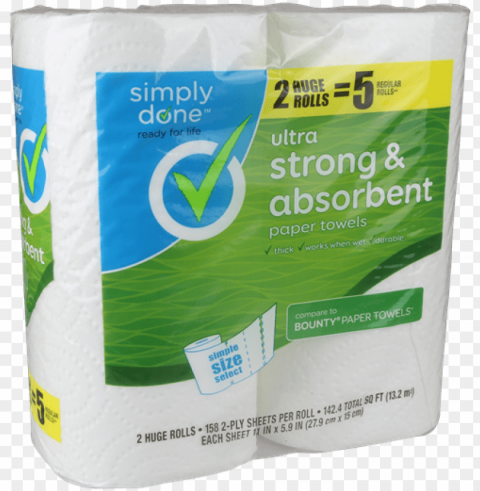 simply done paper towels PNG files with transparent elements wide collection