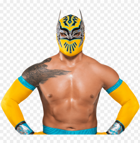 sin cara 1 - wwe sin cara 2016 PNG Illustration Isolated on Transparent Backdrop