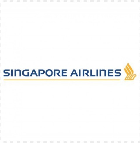 singapore airlines logo vector Clear Background PNG Isolated Subject