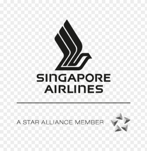 singapore airlines vector logo free download Clear PNG