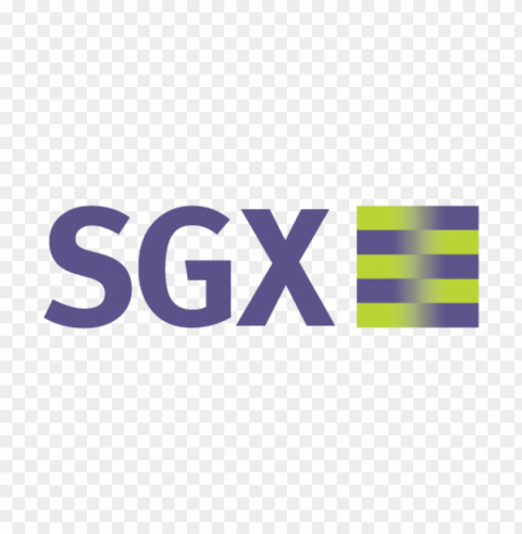 singapore exchange sgx logo vector Transparent PNG Isolated Item with Detail