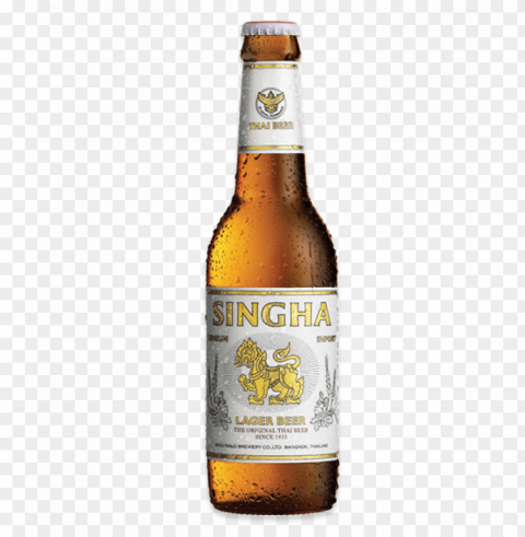 singha 330ml - singha beer 330ml PNG transparent designs for projects