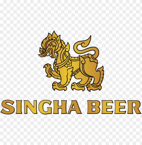 singha beer logo PNG for personal use