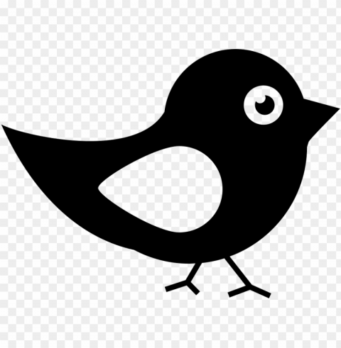 Singing Birdblack And White Clear PNG Graphics Free