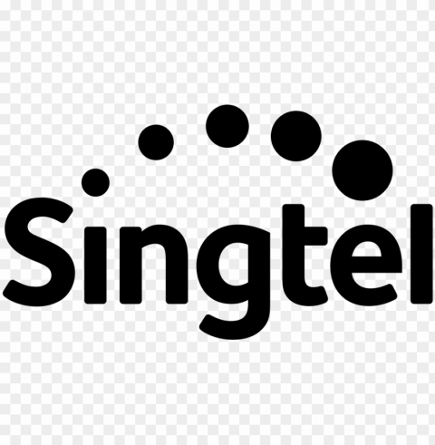 Singtel Logo Isolated Artwork On HighQuality Transparent PNG