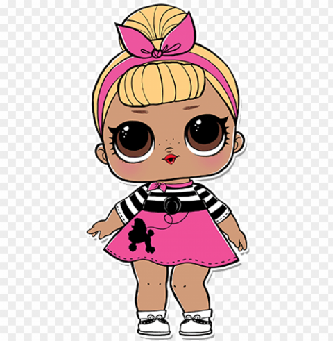 sis swing doll party lol dolls birthday parties - lol doll sis swi Isolated Element in Transparent PNG