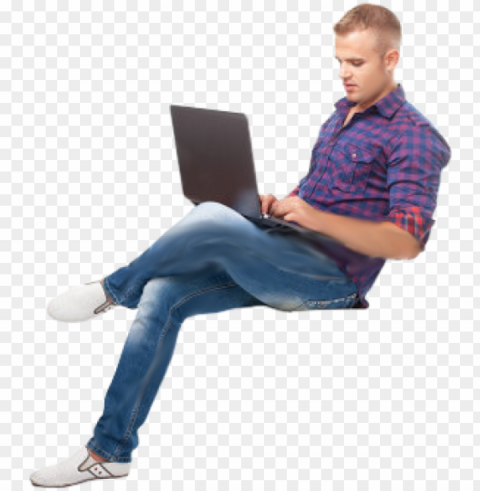 sitting man free download - person sitting transparent background PNG images without licensing