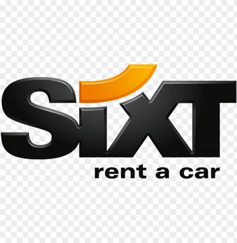 sixt-logo - sixt rent a car logo Clear Background PNG Isolation