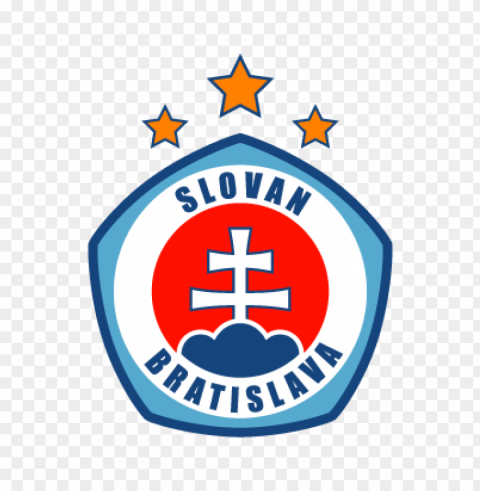 sk slovan bratislava vector logo Isolated PNG Image with Transparent Background