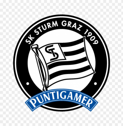 sk sturm graz 1909 vector logo PNG with transparent background for free