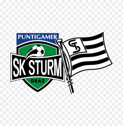 sk sturm graz 2010 vector logo PNG with transparent bg