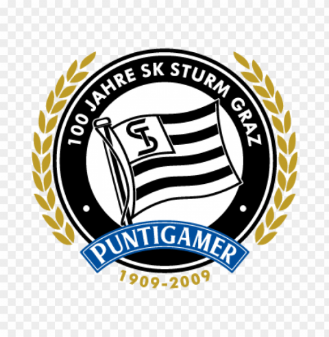 sk sturm graz puntigamer vector logo PNG with transparent background free