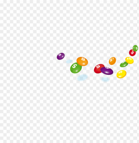 skittles Transparent PNG Isolated Illustration