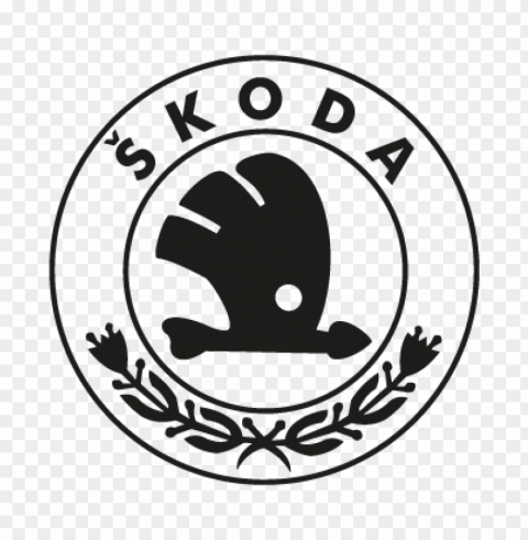 skoda eps vector logo free download ClearCut PNG Isolated Graphic