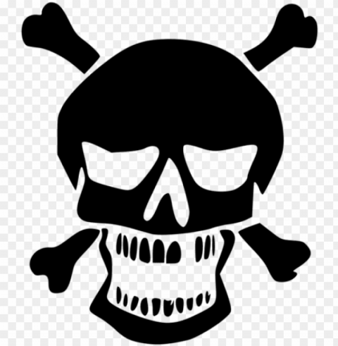 skull crossbone - clipart library - pirate symbol no background PNG images with alpha channel diverse selection