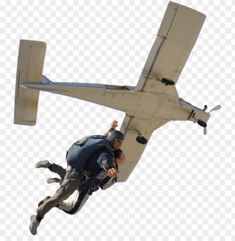 skydive las vegas skydiving in vegas - skydiving plane Clear Background Isolated PNG Graphic