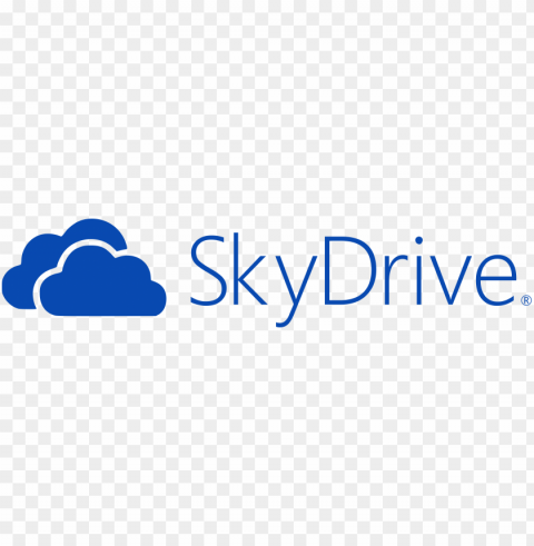 Skydrive Logo Isolated Character In Clear Background PNG