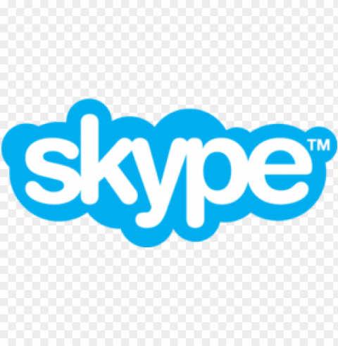 skype logo no CleanCut Background Isolated PNG Graphic