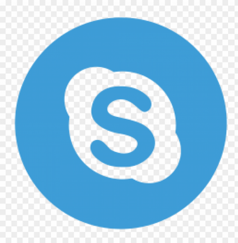 skype logo free Clear Background PNG Isolated Item