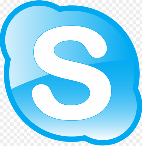 skype logo transparent Clear Background PNG Isolated Graphic Design