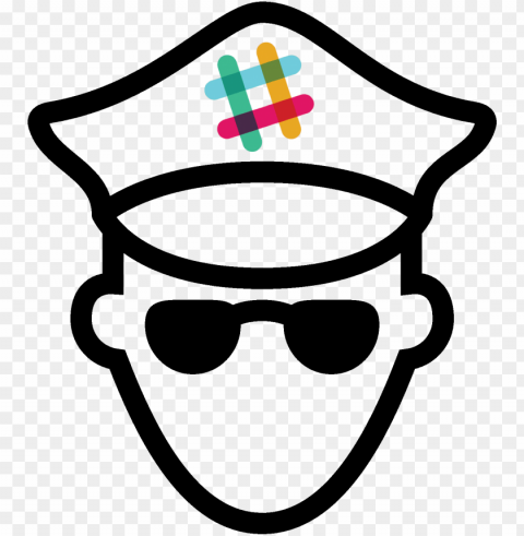 slack police Transparent Background Isolation in PNG Image