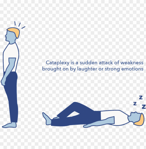 sleep education article hypersomnia cataplexy - illustratio Isolated Graphic with Transparent Background PNG