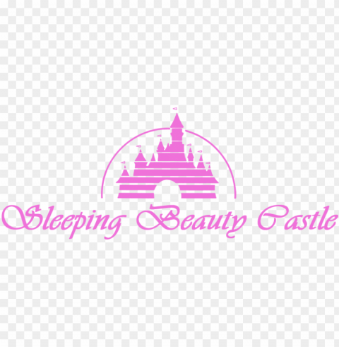 sleeping beauty castle - walt disney logo HighQuality Transparent PNG Isolated Artwork
