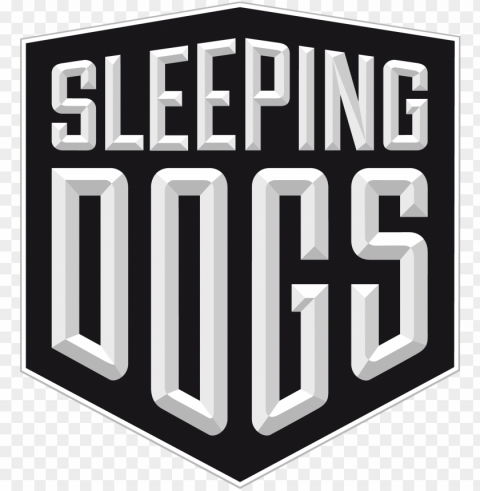 sleeping dogs logo - sleeping dogs game logo Isolated Illustration with Clear Background PNG