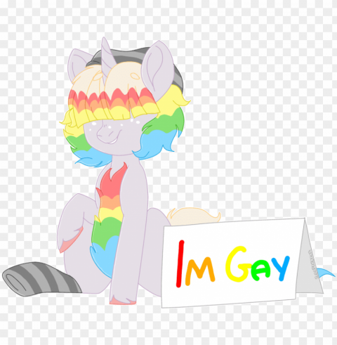 sleepysuika clothes cute gay pride i'm gay male - gay pride oc Isolated Design Element in HighQuality PNG