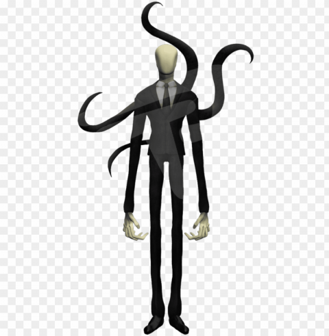 slender man render PNG files with clear background variety