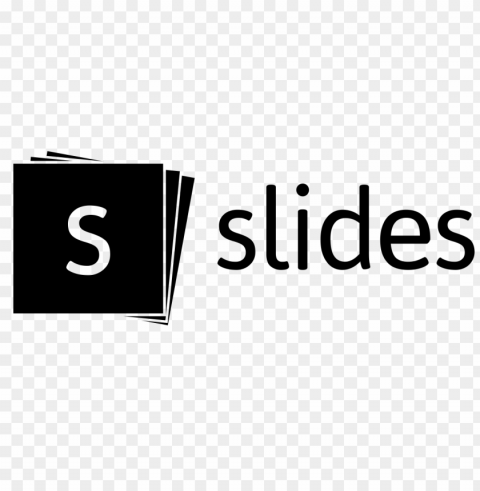 slides logo Isolated Character on Transparent Background PNG