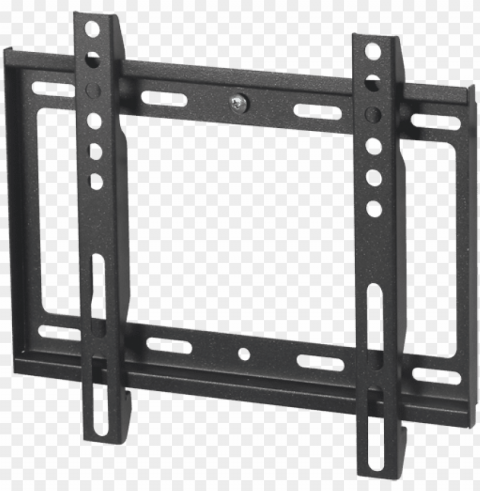 slim fixed led lcd tv wall mounts - bases para pantallas Isolated Object on Transparent Background in PNG