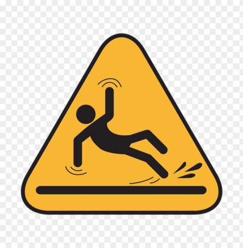 slip and fall hazard sign Clear PNG pictures assortment