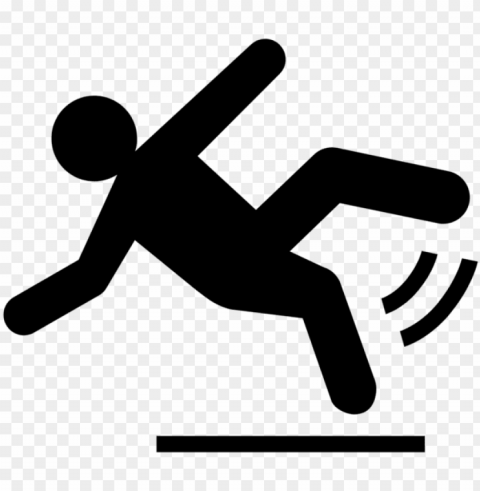 slips and falls - falling ico HighResolution PNG Isolated Artwork