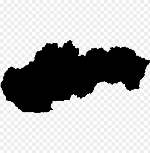 slovakia vector map world map blank map - slovakia regions map sv HighResolution PNG Isolated Artwork
