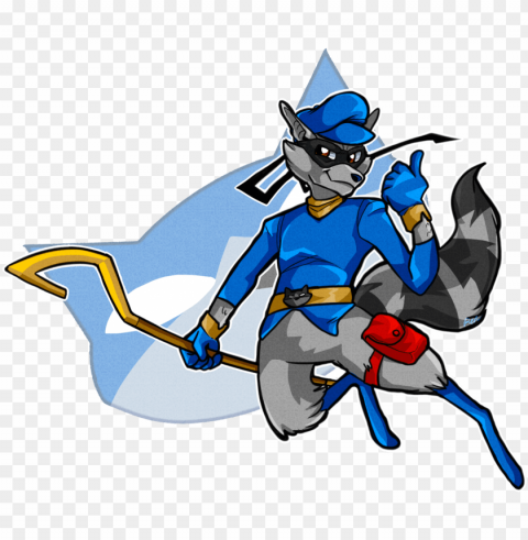sly cooper - cartoo PNG images for personal projects