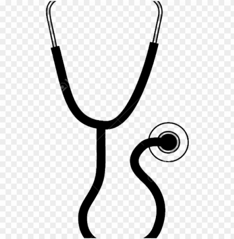 small clipart stethoscope - stethoscope clipart Isolated Artwork on Transparent Background PNG