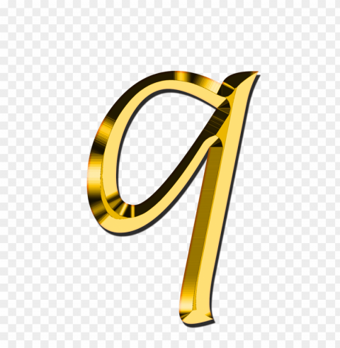 small letter q ClearCut Background PNG Isolated Subject